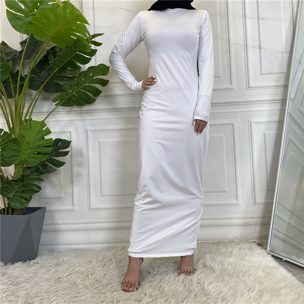 White - Long Bodycon Dress