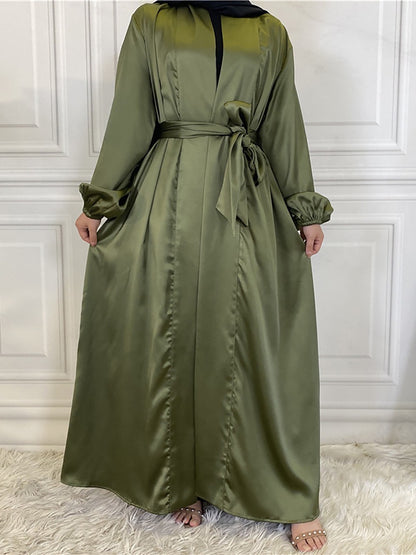 Emerald Green - Satin Luxury Abaya